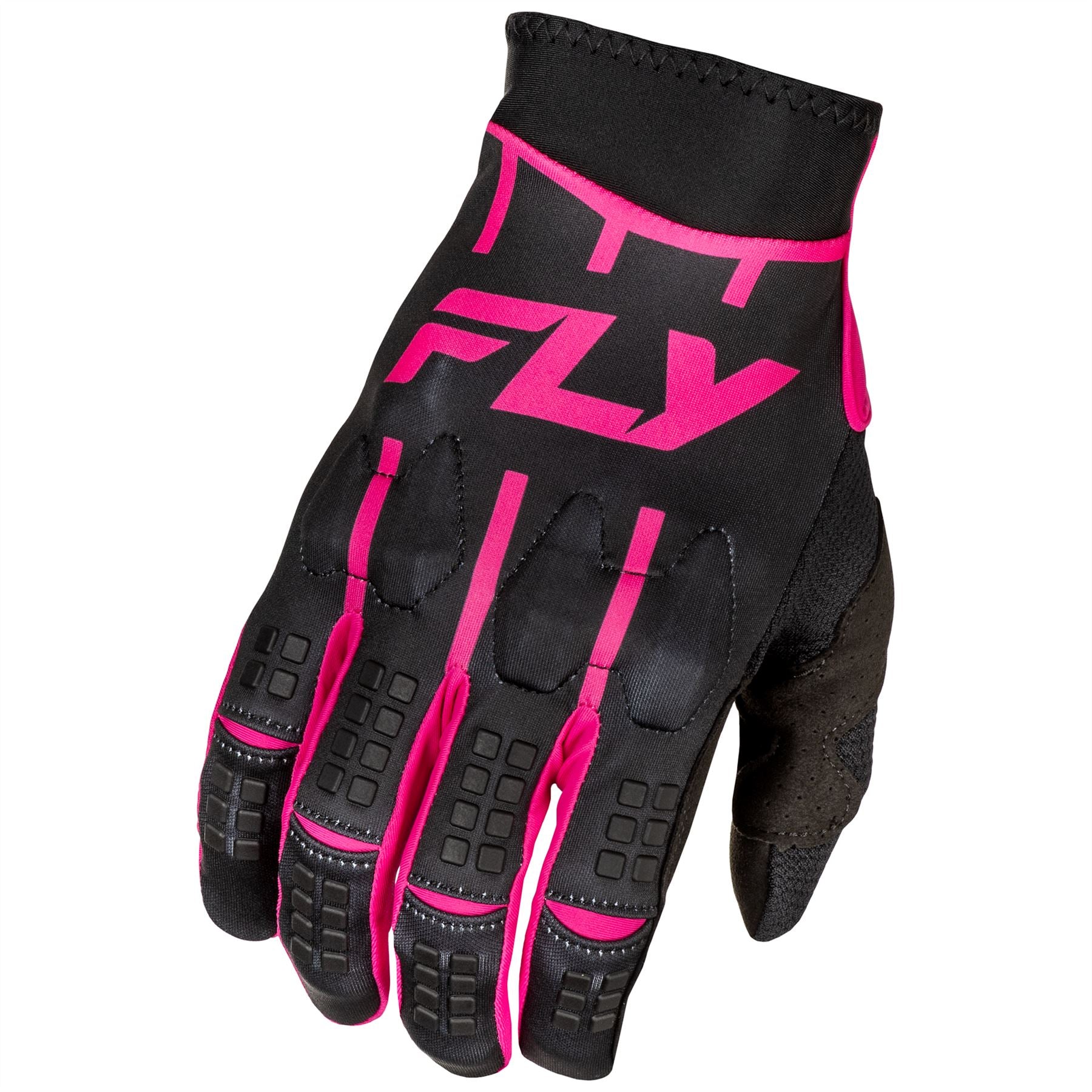 Fly Racing 2025 Evolution DST Motocross Gloves Black Pink